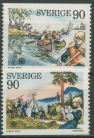 Schweden 1975 Pfadfinder 921/22 Postfrisch - Ongebruikt