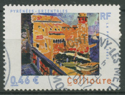 Frankreich 2002 Gemälde Leuchtturm Collioure 3634 Gestempelt - Used Stamps