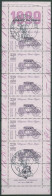 Frankreich 1989 Tag D.Briefmarke Heftchenblatt H.-Blatt 17 Gestempelt (C60924) - Stamp Day