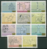Vatikan 1981 Papst Johannes Paul II. Weltreisen 792/02 Postfrisch - Unused Stamps
