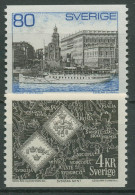 Schweden 1971 Stockholmer Schloss Und Münzen 700/01 Y Postfrisch - Neufs