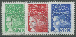 Frankreich 1997 Freimarken Marianne 3225/27 Y Gestempelt - Used Stamps