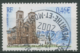 Frankreich 2002 Wallfahrtsort La Salette Basilika 3643 Gestempelt - Used Stamps