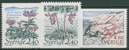 Schweden 1989 Nationalpark Bla Jungfrun Pflanzen Alpenrose 1566/68 Postfrisch - Ungebraucht