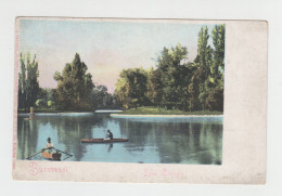 Romania - Bucuresci Bucuresti - Lacul Cisimigiu Garden Park Jardin Publique Maier & Stern Litho Before 1906 - Roumanie