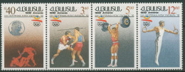 Armenien 1992 Olympia Sommerspiele Barcelona 199/02 ZD Postfrisch - Arménie