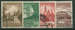 Deutsches Reich 1938 Dt. Turn- Und Sportfest, Breslau 665/68 Gestempelt - Usados