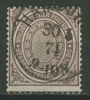Norddeutscher Postbezirk NDP 1869 1/2 Sch., 24 B Gestempelt - Usados