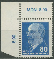 DDR 1967 Walter Ulbricht 1331 Ax I OR 2 Ecke 1 Postfrisch - Nuovi