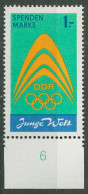 DDR 1971 Spendenmarke Mit Unterrand I Postfrisch - Ungebraucht