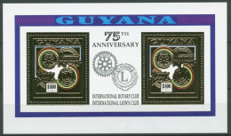 Guyana 1992 Rotary-Club, Lions International 3989 A K Postfrisch (C63276) - Guyane (1966-...)