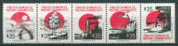 Chile 1990 Umweltgefahren 1371/75 A ZD Postfrisch (C63297) - Cile