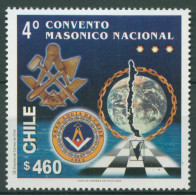 Chile 2000 Freimaurerkonvent 1949 Postfrisch - Chile