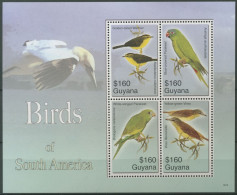 Guyana 2007 Südamerikanische Vögel 7916/19 K Postfrisch (C11858) - Guyana (1966-...)