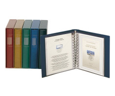 Lindner ETB-Album Blau Classic Mit Kassette 1130-B Neuware Ohne OVP (7945 - Binders With Pages