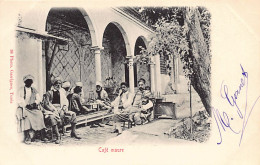 TUNIS - Carte Précurseur - Café Maure - Ed. Garrigues 36 - Tunisia