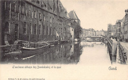 België - GENT (O. Vl.) L'ancienne Abbaye Des Dominicains Et Le Quai - Uitg. V.G. - Gent