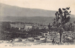 Liban - BAALBEK - Vue Générale - Ed. A. Guiragossian Succ. Bonfils 117 - Libano