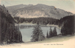 Suisse - Lac Des Chavonnes (VD) Ed. J.J. Jullien 5413 Aquarellée - Autres & Non Classés