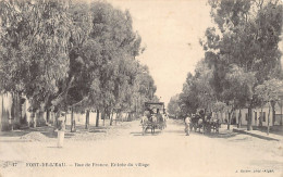 Algérie - FORT DE L'EAU Bordj El Kiffan - Rue De France - Entrée Du Village - Ed. J. Geiser 17 - Other & Unclassified