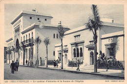 Algérie - SKIKDA Philippeville - Le Syndicat D'initiative Et La Banque De L'Algérie - Ed. Combier 118 - Skikda (Philippeville)