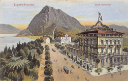 PARADISO (TI) Hotel Daetwyler - Funicolare - Ed. H. Guggenheim & Co 4920 - Paradiso