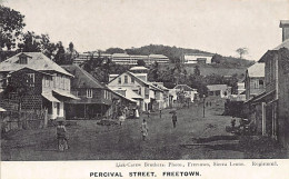 Sierra Leone - FREETOWN - Percival Street - Publ. Lisk-Carew Brothers  - Sierra Leone
