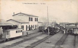 Maroc - BER RECHID - La Gare - Ed. L. Malle 2 - Andere & Zonder Classificatie