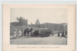 BISKRA - Automobile Dans L'Oued - Le Tourisme En Algérie - Ed. P.L.M.  - Biskra