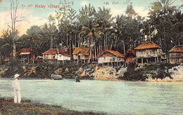 Malaysia - IPOH - Malay Village - Publ. A. Kaulfuss 160 - Maleisië