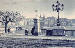 Schweiz - Luzern - Seebrücke - Verlag E. Synnber & R. V. Pfyffer 871 - Lucerne