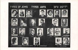 Judaica - Types Juifs - Types Of Jews - Exposition Internationale De Paris 1937 - Pavillon D'Israel. - Judaísmo