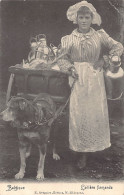 Belgique - Laitière Flamande - Vlaams Melkmeisje - Flemish Milkmaid - Voiture à Chien - Hondenkar - Dog Cart - Ed. E. Gr - Autres & Non Classés