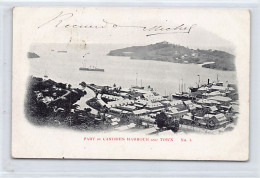 Saint Lucia - CASTRIES - Part Of Harbour And Town - Publ. Unknown 1 - Sainte-Lucie