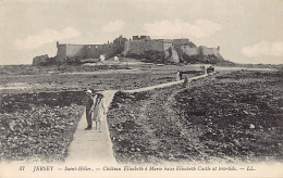 Jersey - ST. HELIER - Elizabeth Castle At Low-tide - Publ. L.L. Levy 47 - St. Helier