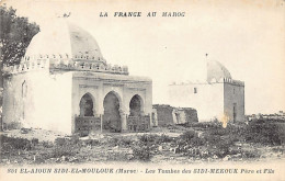 EL AIOUN SIDI MELLOUK - Les Tombes Des Sidi Mekouk - Ed. Boumendil 851 - Sonstige & Ohne Zuordnung