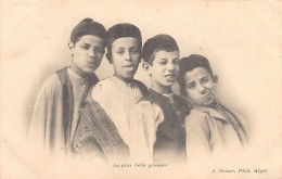 ALGÉRIE - La Plus Belle Grimace - Ed. J. Geiser  - Enfants