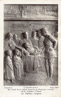 Maroc - CASABLANCA - Bas Relief De La Statue équestre Du Maréchal Lyautey Par Le Sculpteur F. Cogné - Les Hôpitaux Indig - Casablanca