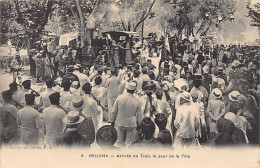 Algérie - MILIANA - Arrivée Du Train Le Jour De La Fête - Ed. Collection Idéale P.S. 4 - Autres & Non Classés