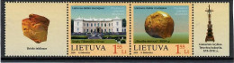 Lithuania 2009 . Palanga Amber Museum.  2v. +  Labels. Michel # 1009-10 - Lituanie
