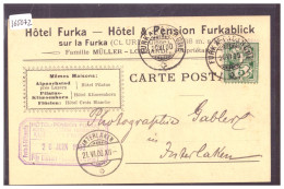 PUBLICITE HOTEL PENSION FURKABLICK - TB - Other & Unclassified