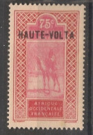 HAUTE-VOLTA - 1924-27 - N°YT. 35a - Targui 90c Sur 75c - VARIETE Sans La Valeur - Neuf Luxe ** / MNH / Postfrisch - Unused Stamps