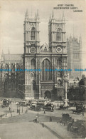 R624896 West Towers. Westminster Abbey. London. Valentines Series - Sonstige & Ohne Zuordnung