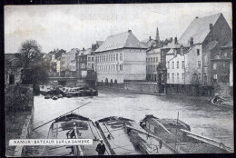 Belgique - Namur - Bateaux Sur La Sambre - Namen