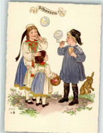 39881721 - Kinder Seifenblasen Hase  Sign. Helwig-Goerke  Verlag Josef Mueller Nr. 5511 - Trachten