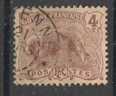 GUYANE - 1904-07 - N°YT. 51 - Fourmilier 4c Brun-rouge - Oblitéré / Used - Oblitérés