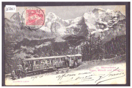 MÜRREN BAHN - TRAIN - TB - Mürren