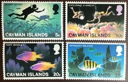 Cayman Islands 1977 Fish Diving Marine Life MNH - Maritiem Leven
