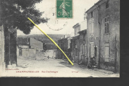 54 0524 MEURTHE ET MOSELLE CHAMPIGNEULLES RUE CHARLEMAGNE - Other & Unclassified