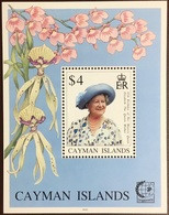 Cayman Islands 1995 Singpex Queen Mother Minisheet MNH - Caimán (Islas)